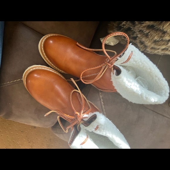 Size5-5.5 cognac bootie - Picture 2 of 10